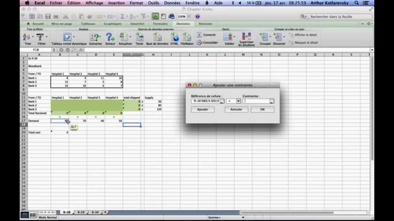 excel solver for mac free download